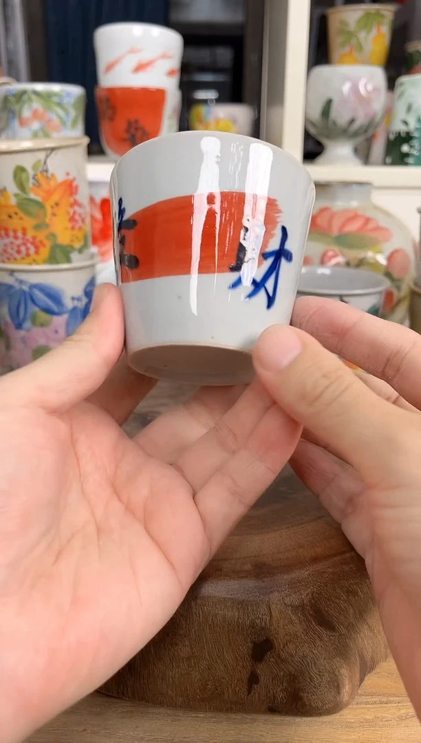 【闪购商品】景德镇手绘高温釉下彩陶瓷