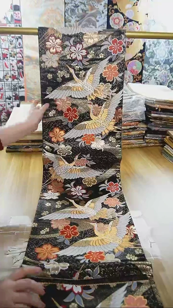 【闪购商品】织绣125 六通仙鹤特价