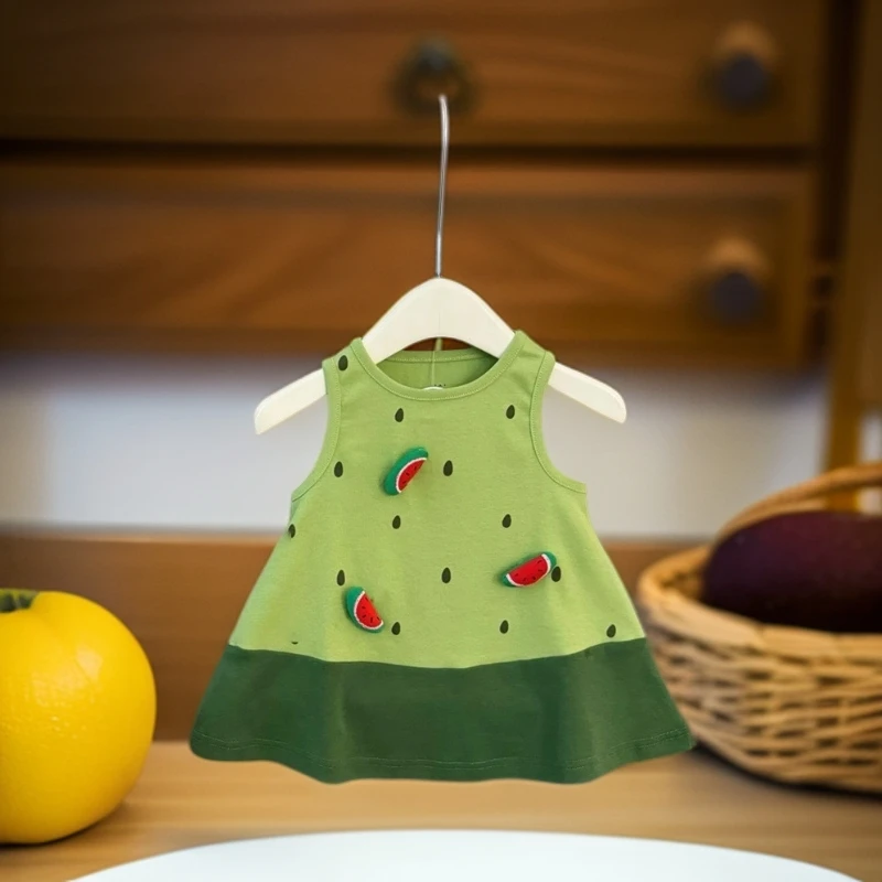童装女童连衣裙夏季新款儿童女宝宝背心裙