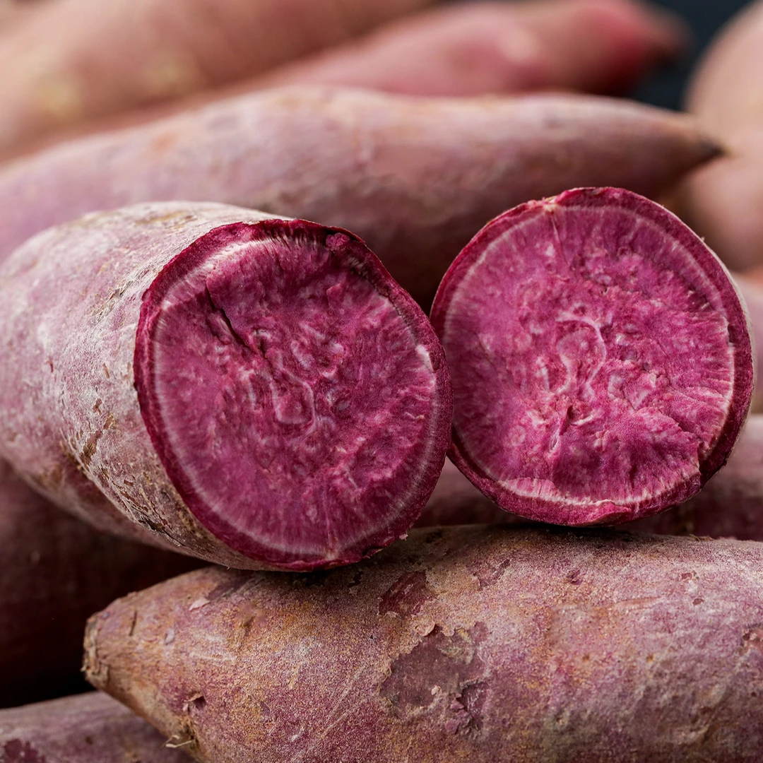 农家自种健康辅食代餐粗粮紫薯