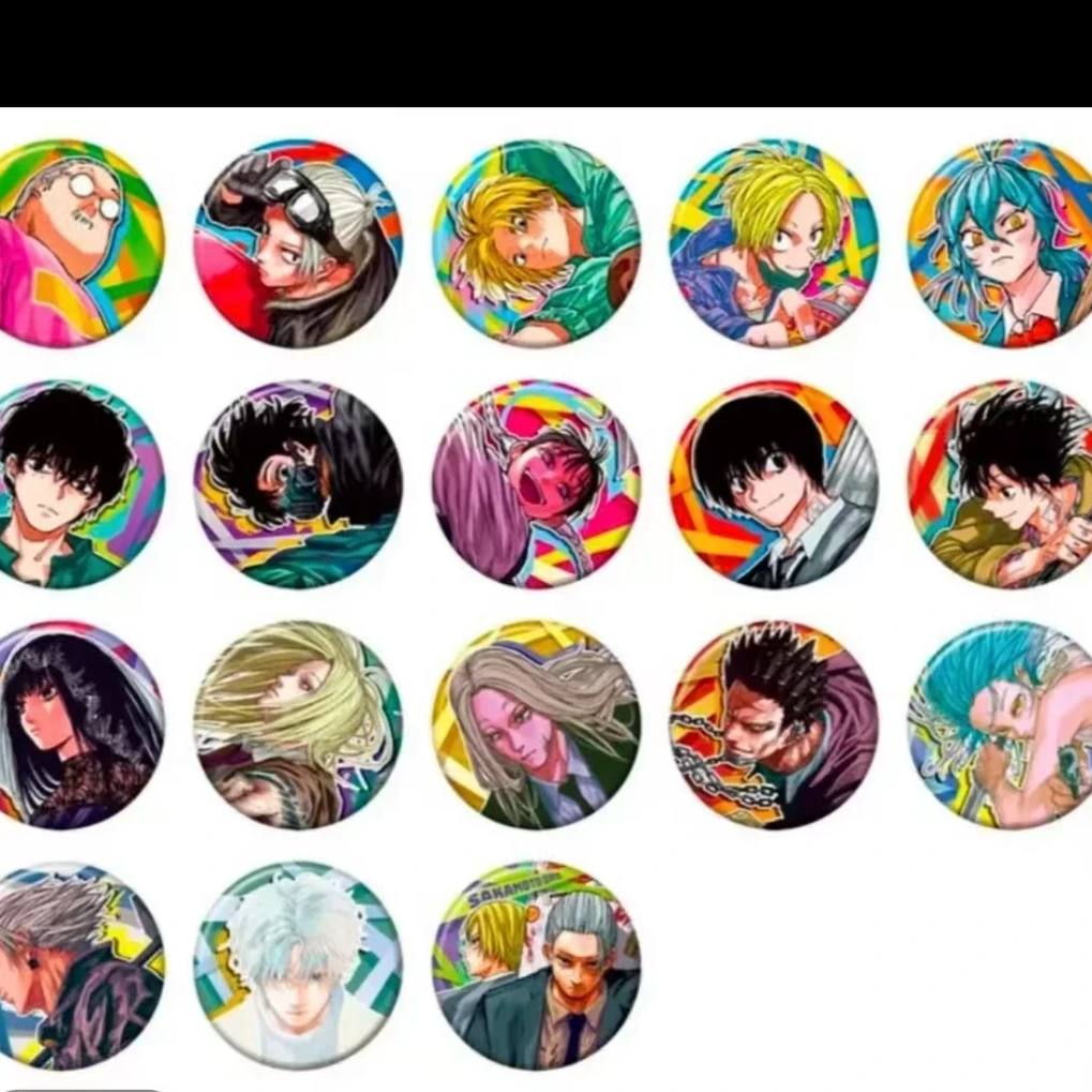 日谷    坂本日常原画二弹吧唧徽章