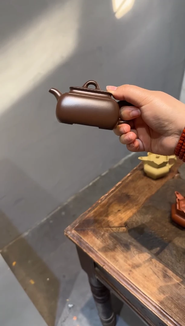 茶壶紫砂均*长四方 紫砂壶