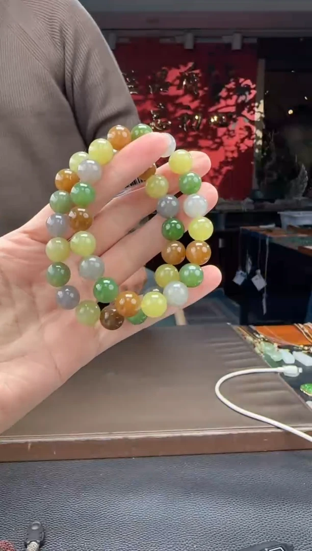 未镶嵌手串和田玉多宝单圈手串多样性发货拍一发一