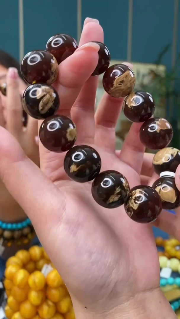 【闪购商品】琥珀裸石未镶嵌3/8-GM-#140