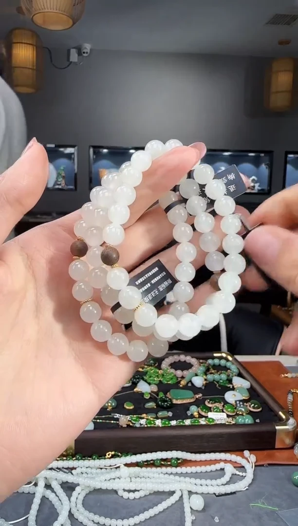 未镶嵌手链和田玉多样性发拍一发一