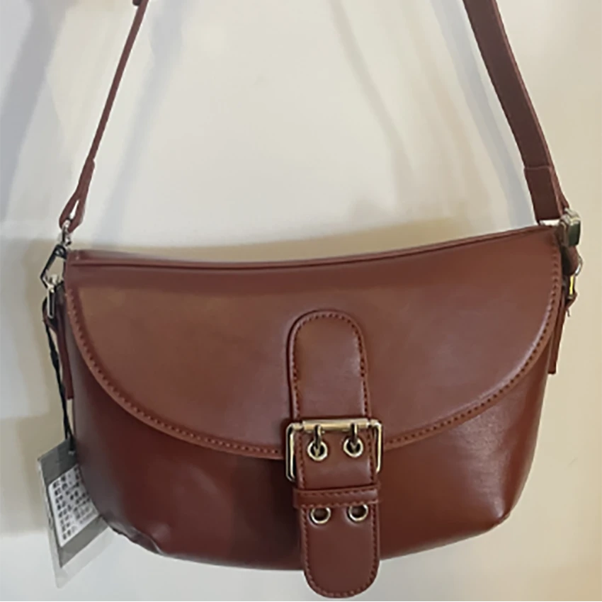 【Show Mi】RB-9091-红棕-轻奢小众时尚百搭女士包