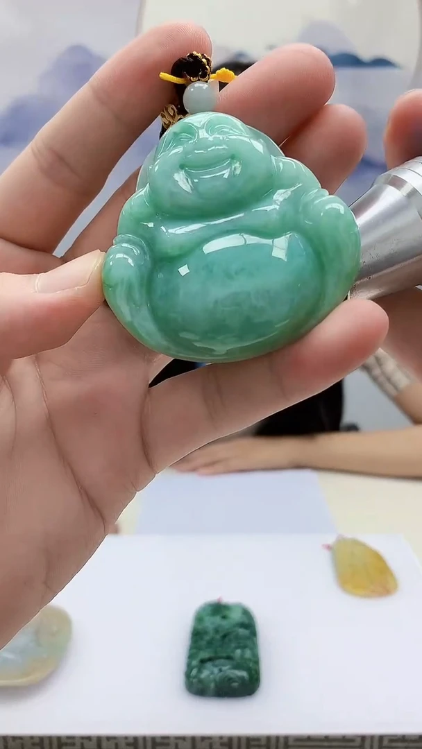 定制翡翠未镶嵌4812bb-毛货挂件13