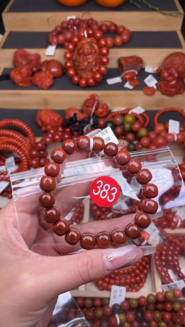 【闪购商品】南红玛瑙珠宝奇石未镶嵌383-10+
