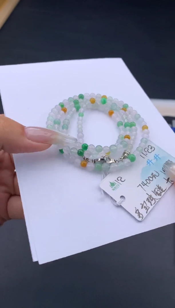 未镶嵌手串翡翠翡翠自带#送人#，假一赔三