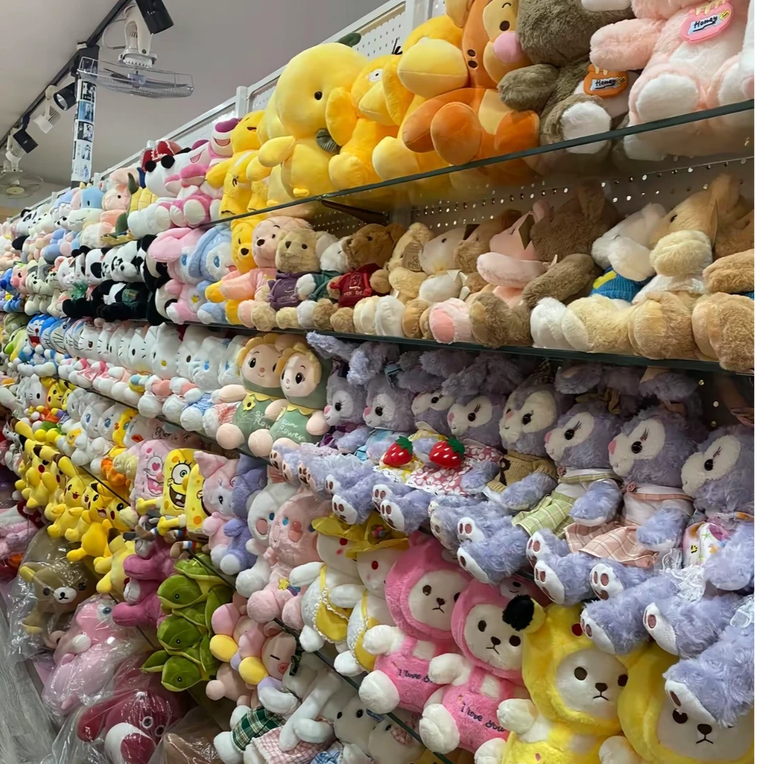 中古毛绒娃娃、微脏、微瑕疵、直播间选。No退No换。