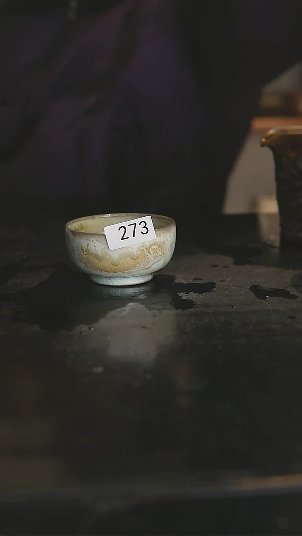 【闪购商品】景德镇柴烧裸烧陶瓷茶杯273