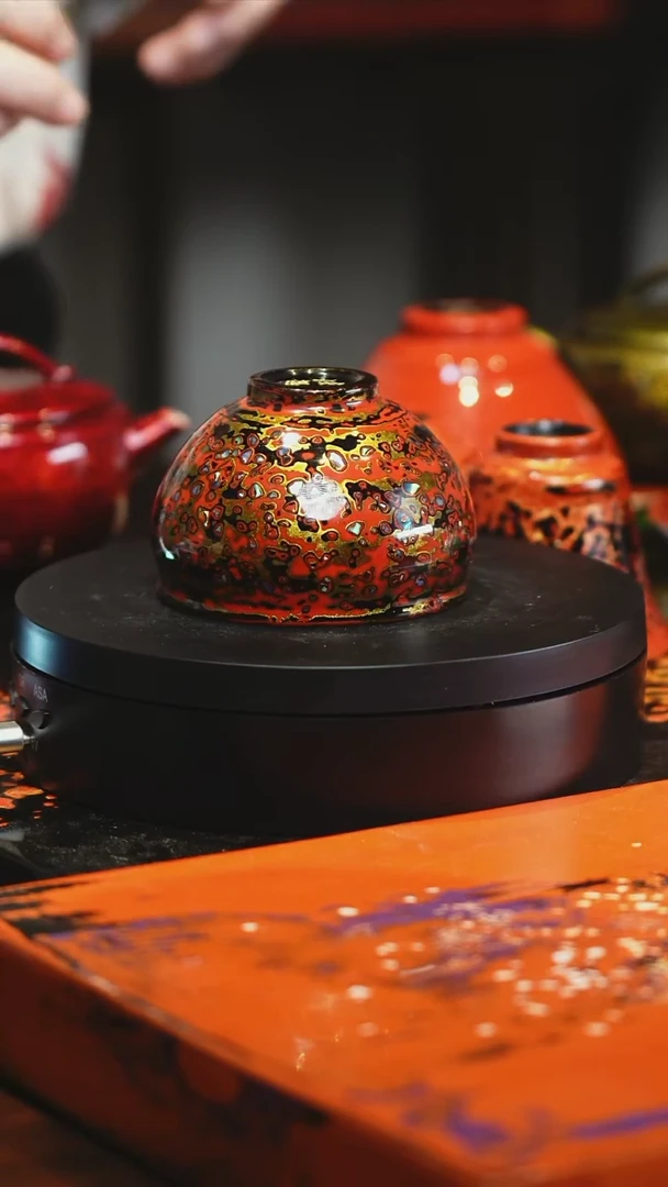 凌超老师红金炉式杯
