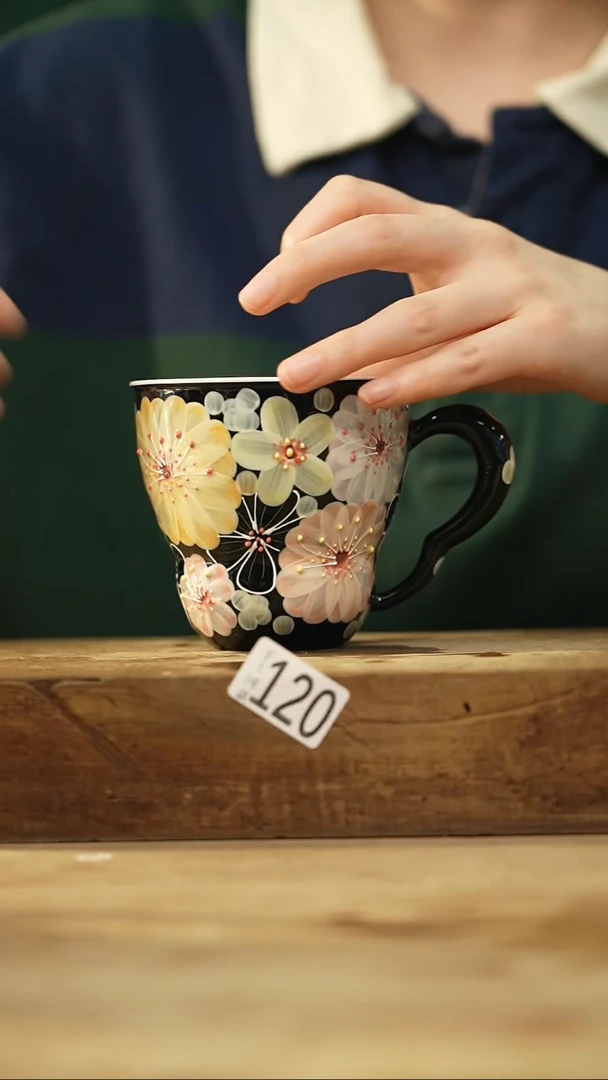 瓷片设计师手作款 / 花满溪系列