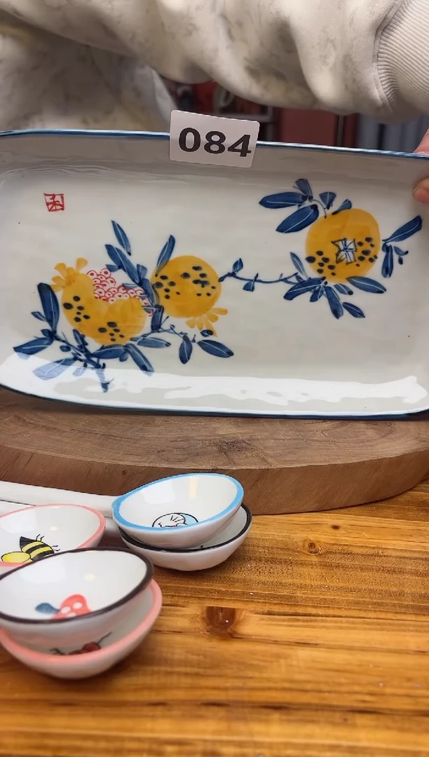 【闪购商品】瓷片景德镇高温无铅无汞无公害1365度084