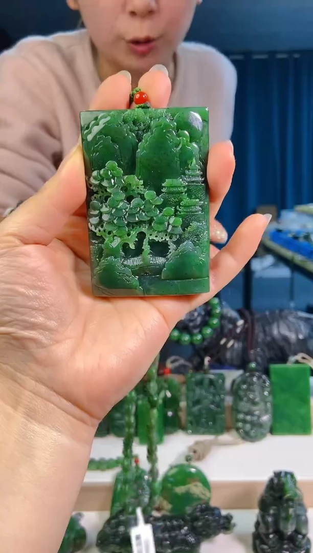 【闪购商品】和田玉未镶嵌挂件1