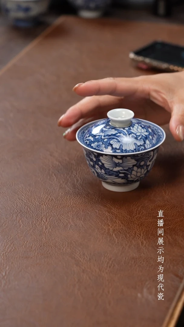 茶器茶器一鹭盖碗