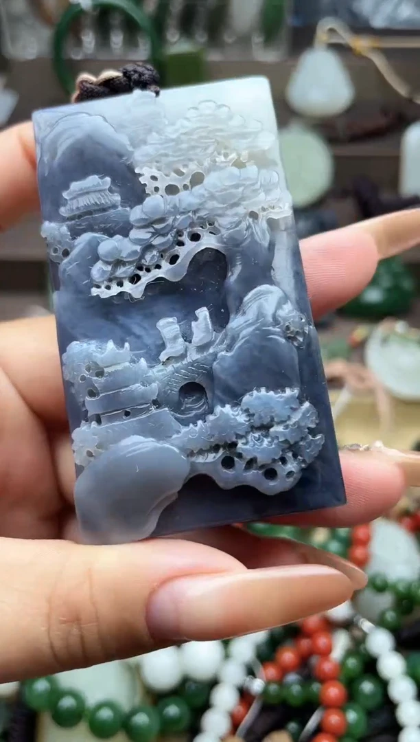 颈饰未镶嵌和田玉未镶嵌和田玉吊坠多样性拍一发一