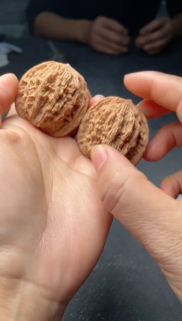 把件文玩核桃w197  麦虎 42尺