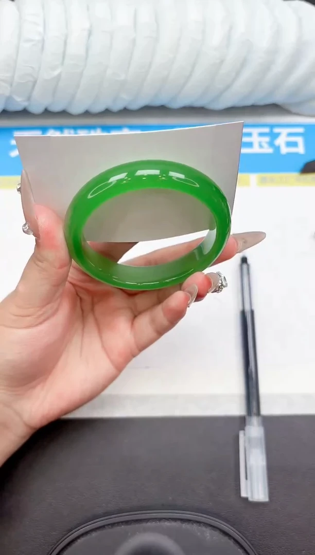 未镶嵌手镯石英质玉A100-58.1