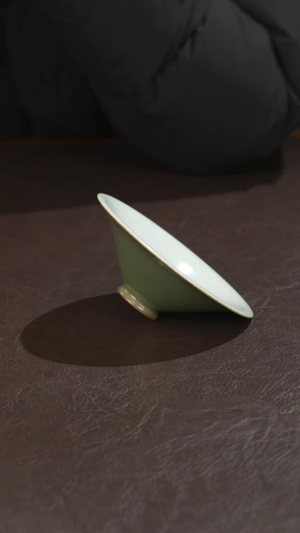 瓷瓷 宣宝汝瓷原矿原釉手工作品微瑕