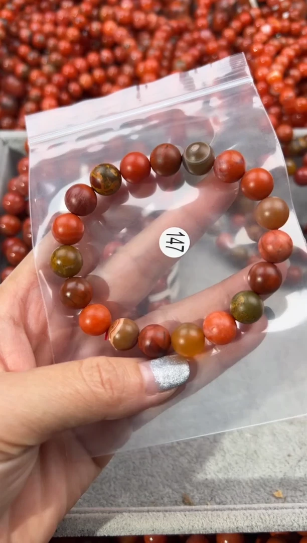 未镶嵌手串南红玛瑙10+