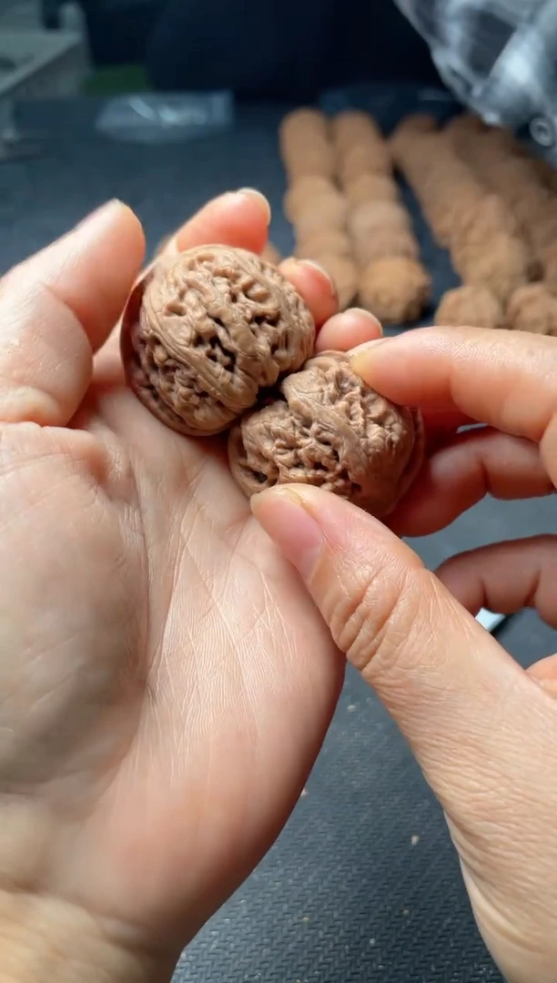 把件文玩核桃w27  九龙 35尺