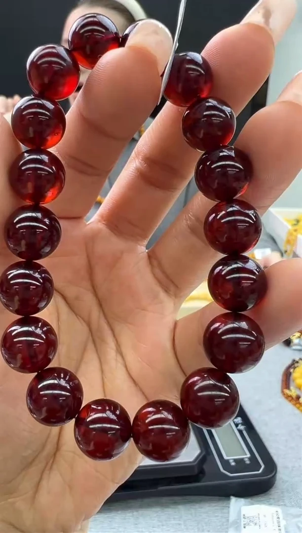 【闪购商品】琥珀手链未镶嵌732秒拍号