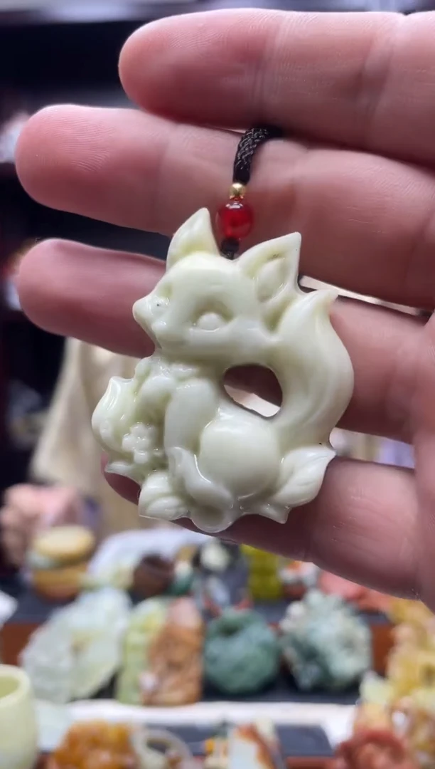 未镶嵌岫玉吊坠·多样性发*货拍一发一