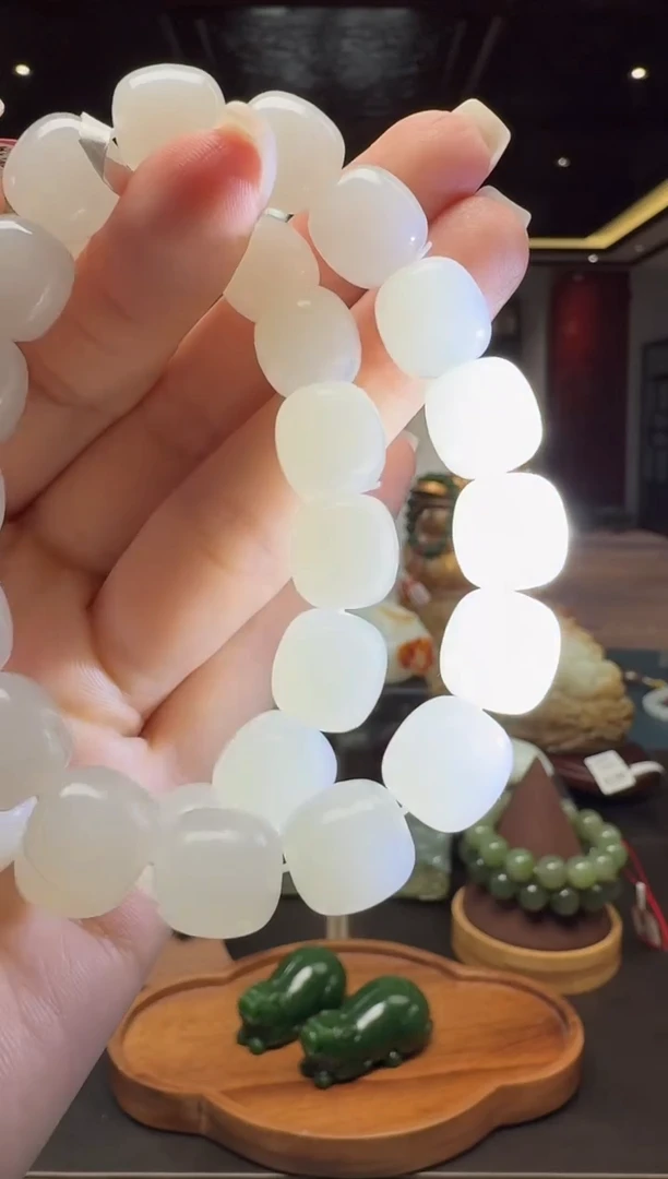 未镶嵌手串和田玉hsl12