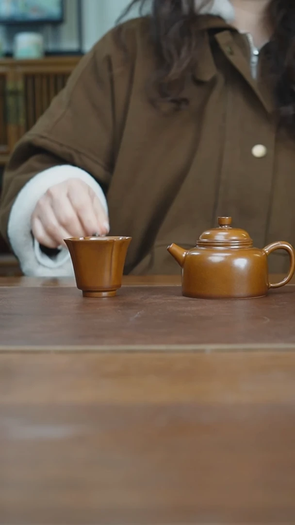 【闪购商品】杯景德镇紫金釉一壶一杯