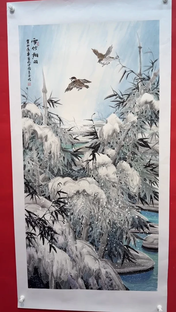 国画画家陆远华纯手绘原作