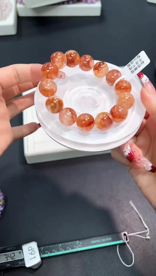 【闪购商品】水晶手串未镶嵌45H多样性发其一/1条14mm默认微瑕