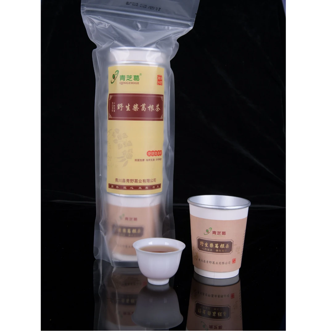 青芝葛 青川深山柴葛根茶 隐杯茶 葛根片葛根粉12杯/桶（3g/杯）