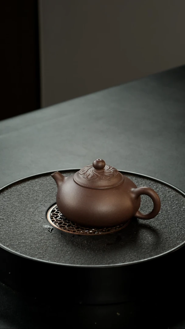 茶壶紫砂四号井负36米底槽青云珠