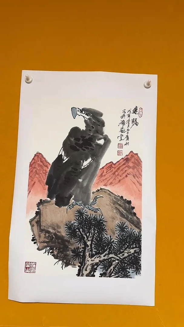 国画雄风堂书画作品
