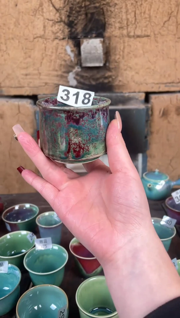 【闪购商品】摆件钧瓷窑变精品茶器