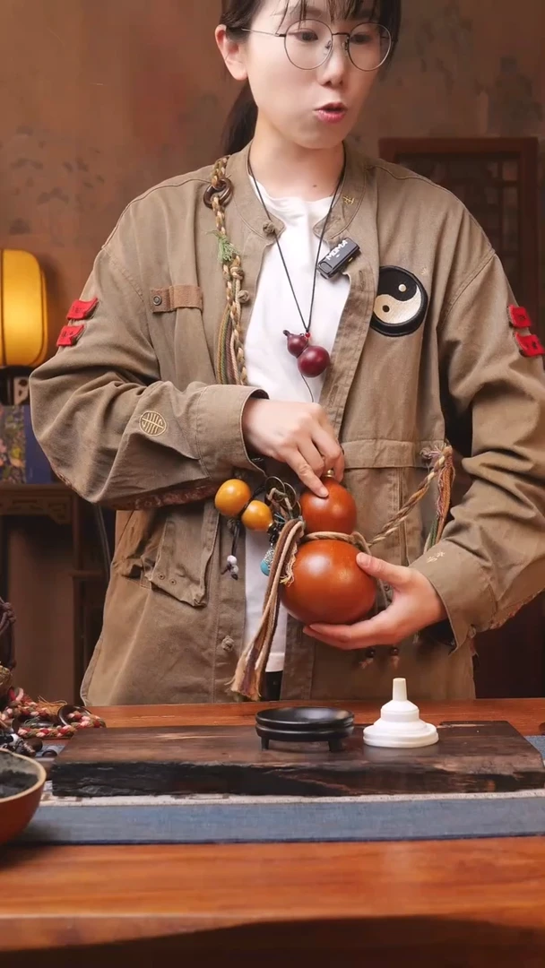 1953号精品大漆葫芦防腐防渗装水茶酒