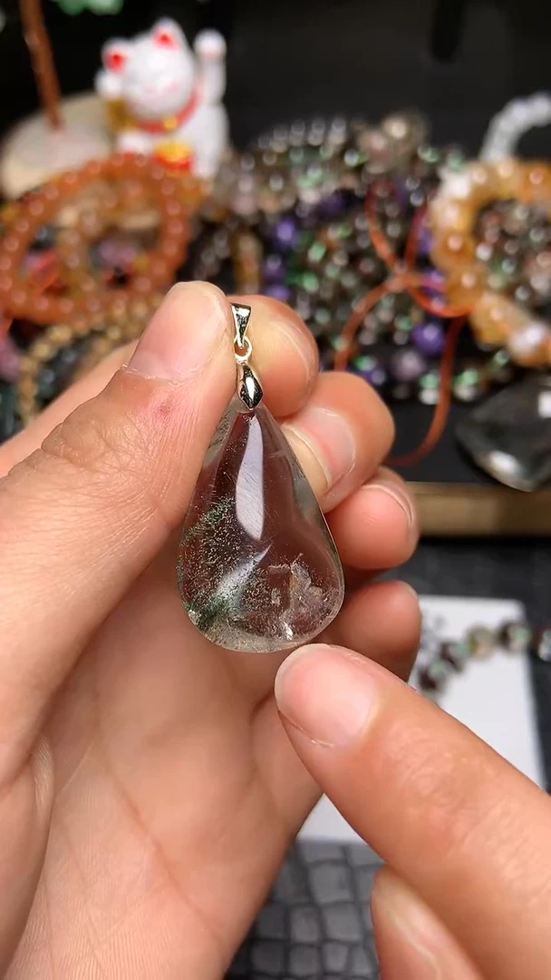 【闪购商品】水晶吊坠(赠链)未镶嵌25