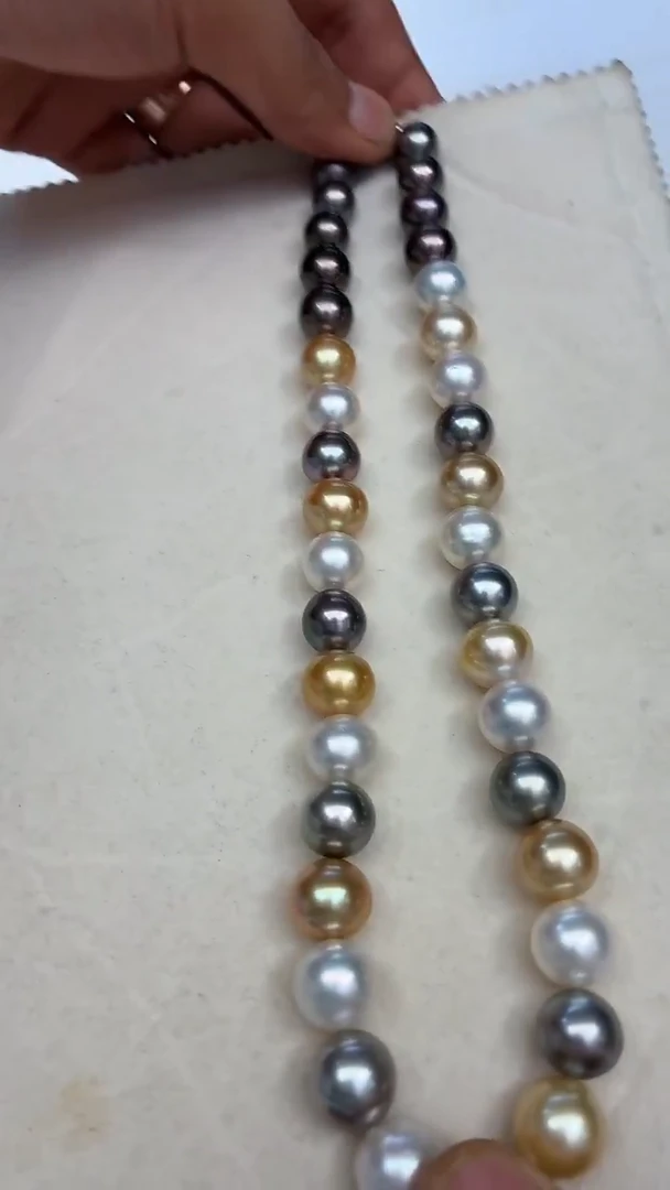 颈饰未镶嵌海水珍珠项链