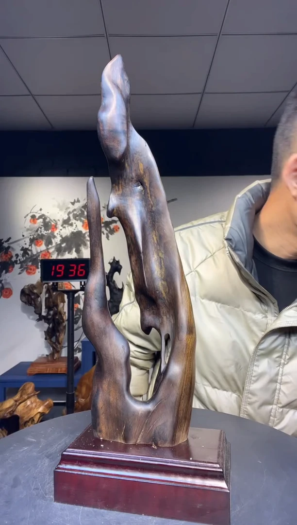 【闪购商品】金丝楠木雕金丝楠木工艺品摆件