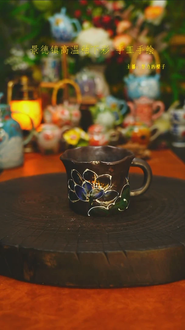 白沙素简陶瓷手作355