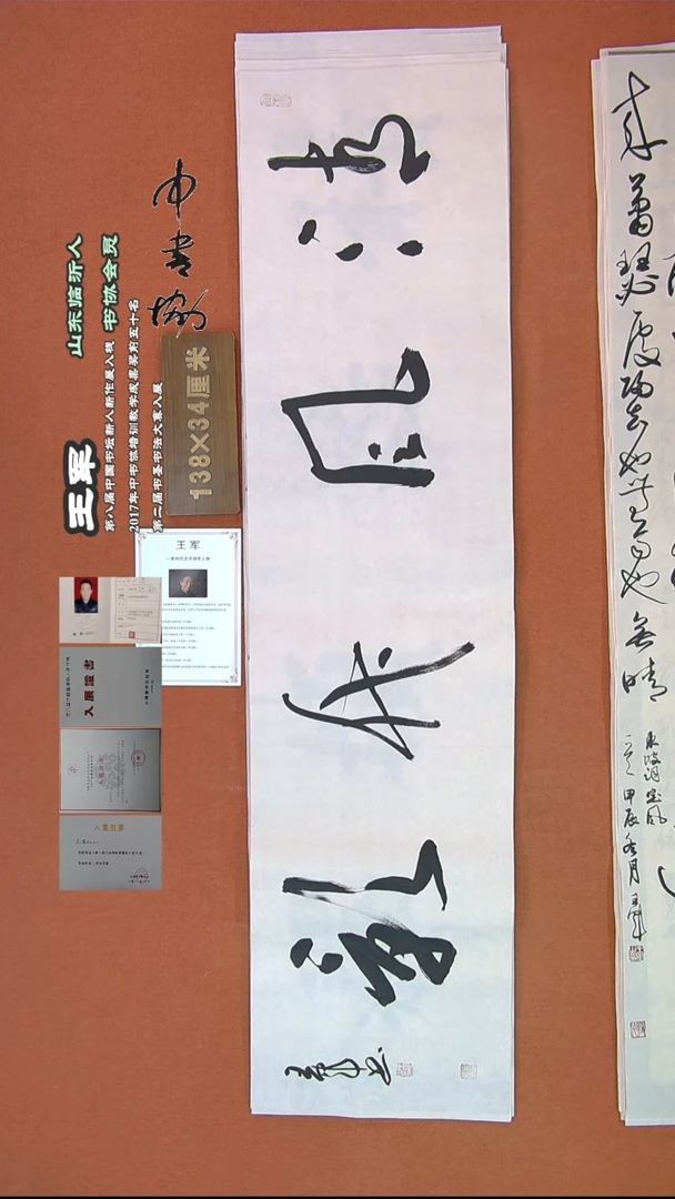 【闪购商品】书法186王军书法作品