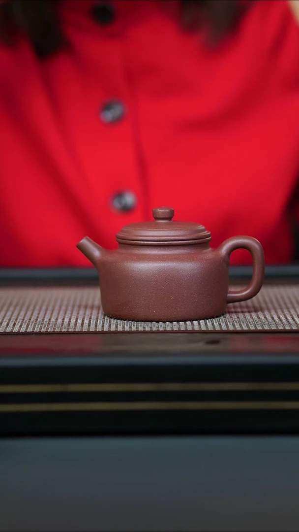 茶壶紫砂紫泥德钟260cc