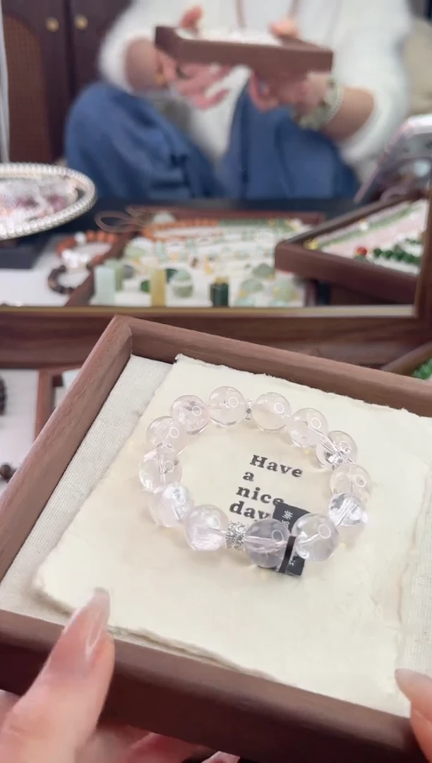 未镶嵌手串水晶L979