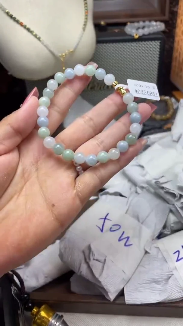 未镶嵌手链翡翠手串
