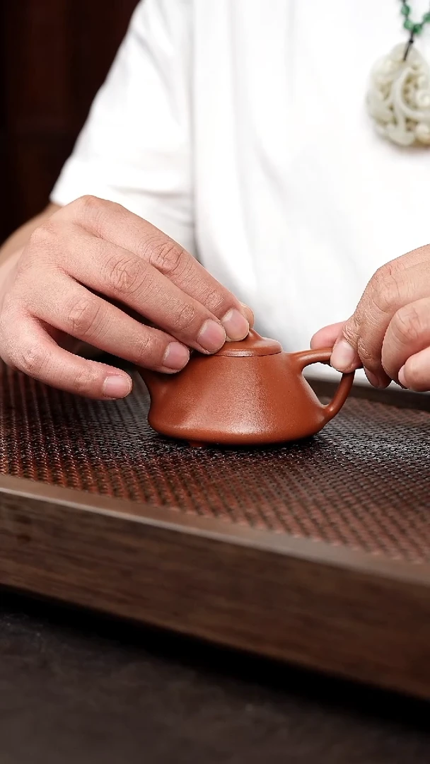 茶壶紫砂赵庄朱泥子冶