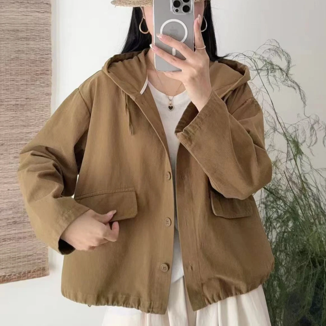 10731新款春秋休闲减龄宽松显瘦上衣外套