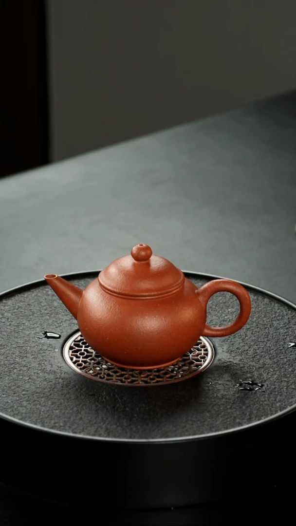 茶壶紫砂特价精挑24目满砂红降坡水平