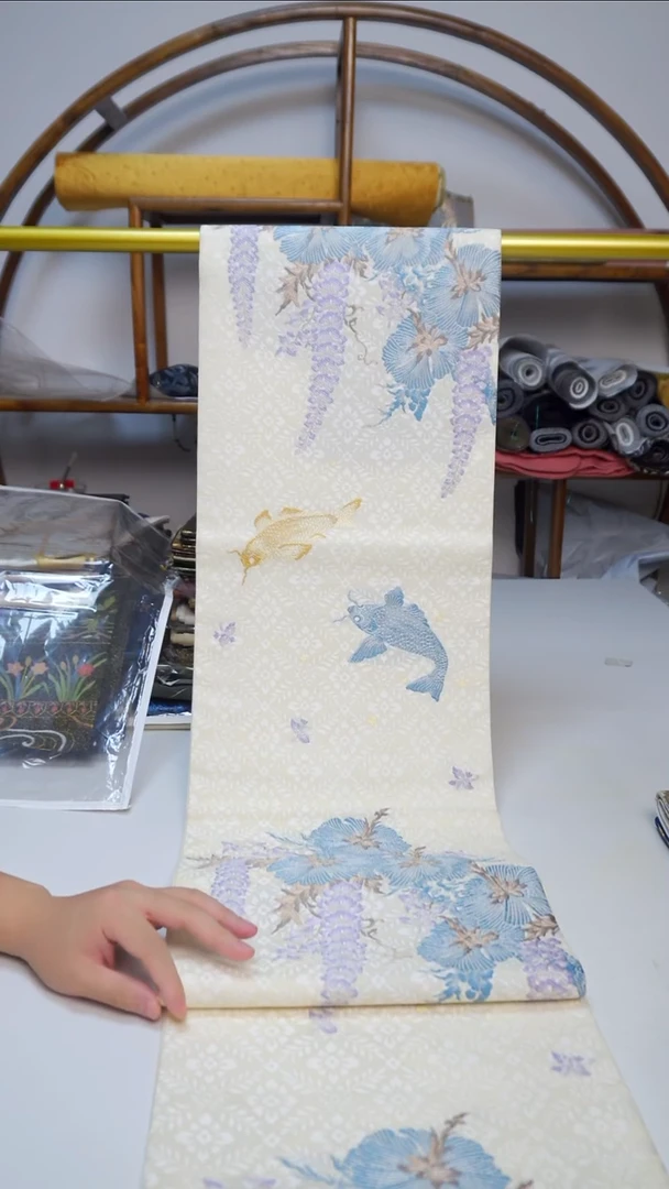 织绣56 鱼明家花卉花卉