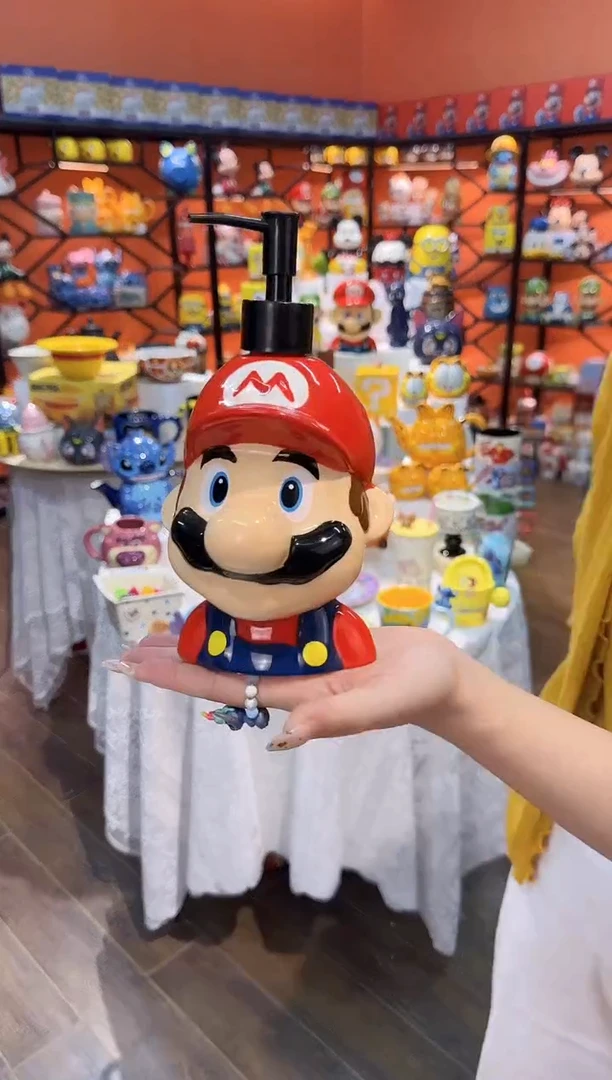 瓷片@@立体陶瓷分装按压瓶